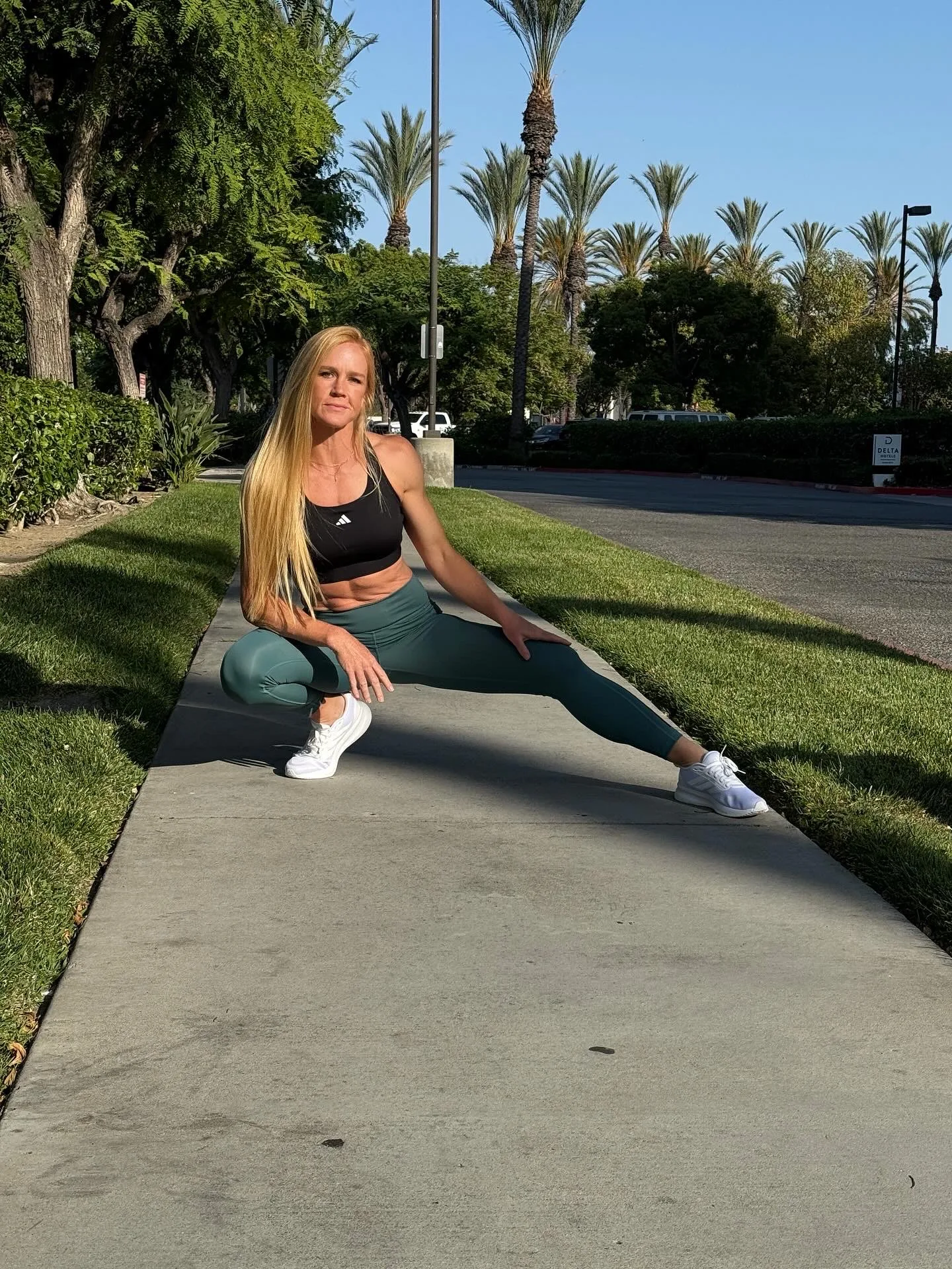 Holly Holm training — early career